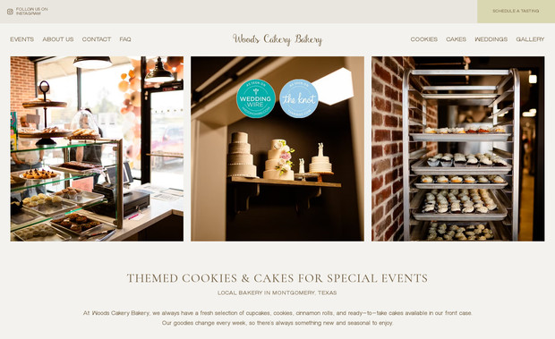 Woods Cakery Bakery: 