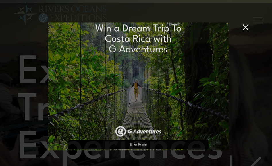 Rivers Oceans Exp: A Toronto based adventure travel business, Rivers Oceans & Expeditions offers unique travel tours targeting high tier clients travelling to remote places on earth. WebWWorks collaborated with the client to determine branding, theme and design. Given the target audience the site demanded a high touch design featuring images that are inspiring and easy to view on all screen sizes.

The client required a process where she was able to update tours easily without our intervention.
We installed a content manager and trained her how to update the critical sections of the site.