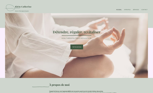 Magnéti'Sens: Création de site internet et de logo