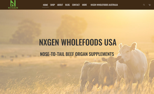 NXGEN Wholefoods: Selected to design site for the U.S. launch of top Australian company. 