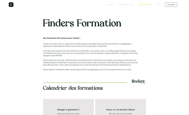 Finders: Website + Branding