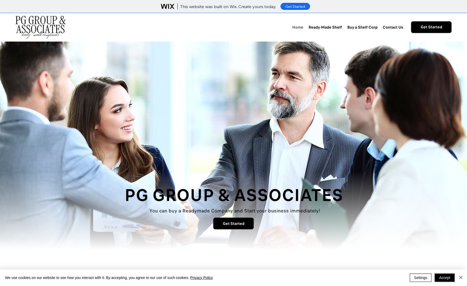 PG GROUP &ASSOCIATES: In this project, I fixed responsive issues across different screen sizes and optimized the website's speed.