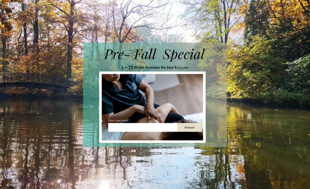  OC Therapeutic Massage: website design and SEO