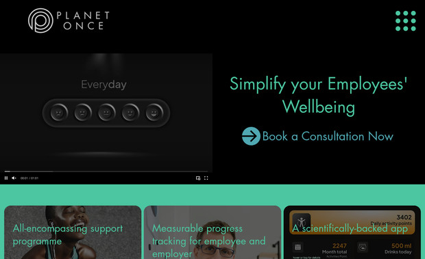 Planet Once: Planet Once is a UK-based HR Health Management company. I have worked with the group on many projects, of which this is the latest. I continue to work with them on website updates and optimization. I designed and manage all aspects of the website, front and back end. 