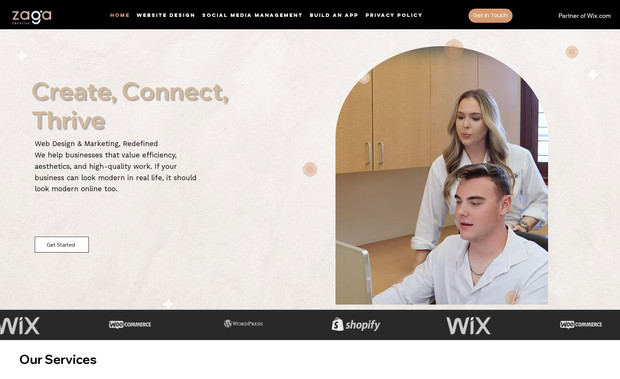 ZAGA CREATIVE: This site was designed by Zaga Creative, a results-driven marketing agency specializing in high-converting web design. Every page is strategically built to maximize user experience, drive engagement, and boost conversions. From mobile optimization to on-page SEO, the design helps businesses increase visibility on Google and turn traffic into paying customers. Clean layout, fast load times, and integrated branding ensure your site not only looks amazing—but works hard for your business.