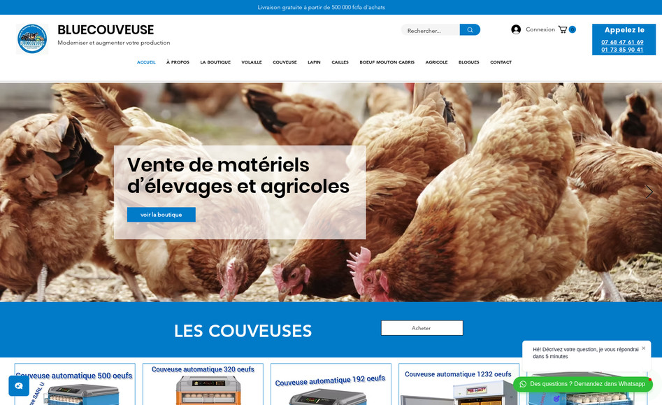 BLUECOUVEUSE: Website Design & Development
Website SEO
Website Maintenance
Mobile Responsivness 