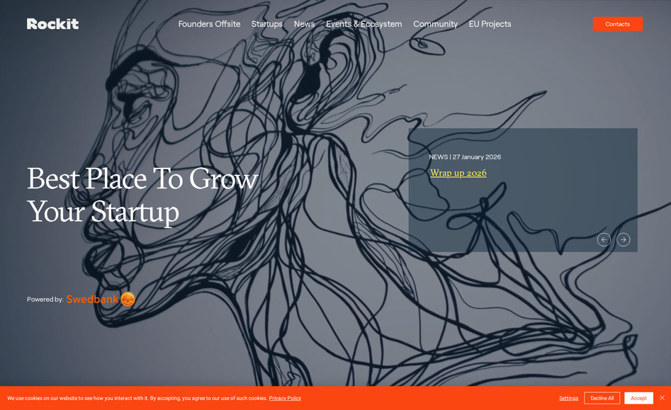 Rockit: Home of FinTech and Sustainable Innovation. ROCKIT is the premier innovation platform with a focus on Fintech, the Tech community, and our Physical Hub.