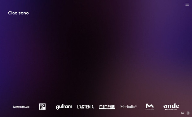 Tania: A small size site developed for a content creator and motion designer