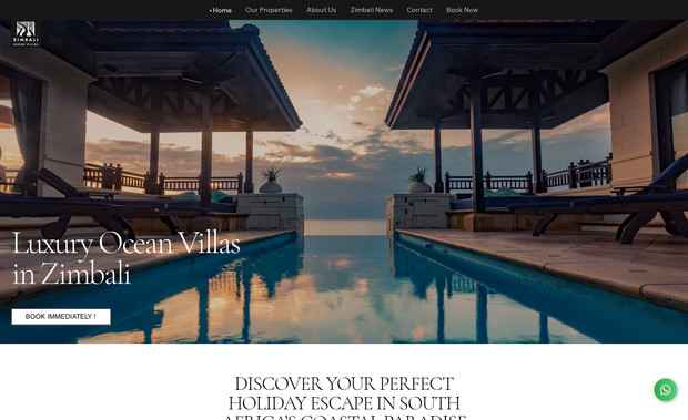 Zimbali Luxury Ocean Villas: 