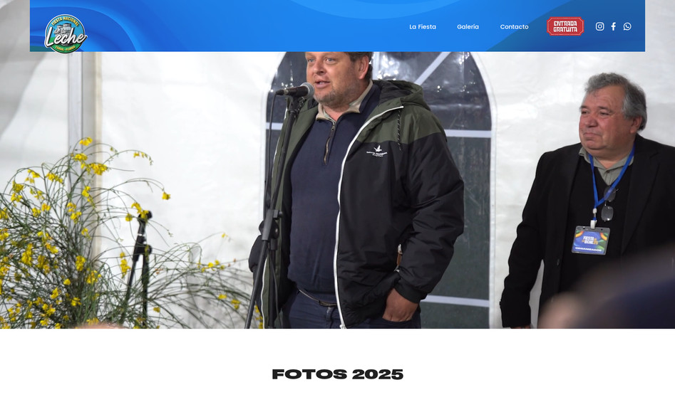 Fiesta De La Leche: Amplia oferta para visitantes: producción, académico, esparcimiento, tradición, gastronomía. Destaca el icónico "Arroz con leche Gigante" de la fiesta, con 1200 litros de leche
