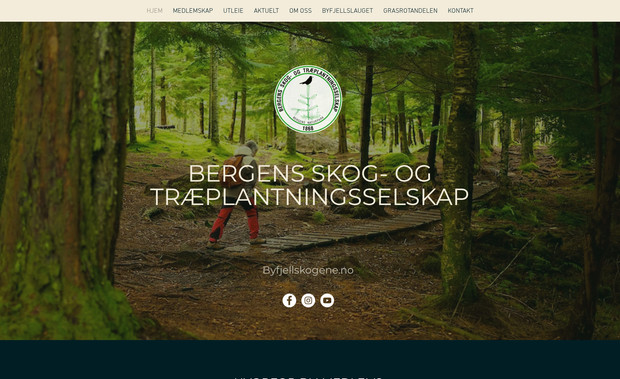 Bergens Skog- og Træplantningsselskap: This client asked me to assist and help them build a new webpage, because their old one was outdated and didn't deliver on their needs and goals. They wanted a more updated look and a site that they could also manage themselves easily. Their goal was to get more paying members and more bookings for their venues. 

I redesigned their whole site based on their goals, needs and requirements and together with the client, this new site has been a huge success. We kept the logo, so there was no rebranding in that regard, but the whole look and feel of the brand has been redesigned and the customer.

This is the feedback I got from my client;
"We reached out to Cecilie (Frk. Hjortland AS) with the desire to strengthen the foundation's marketing efforts, specifically the development of a new website. From the very first meeting, Cecilie made an excellent impression. She has a professional approach, but has also shown genuine personal interest in our work and our needs throughout the collaboration.

With many years of experience as a marketing manager and digital marketer, she stood out with her knowledge, competence, and interest in our desires and goals. Cecilie assisted with, among other things, the development of a new website and contact points, as well as training and information for internal staff so that we could continue to develop the website and social media in the best possible way. There is no doubt that Cecilie knows what it takes to create engaging and high-quality content, always keeping the best user experience in mind.

We thank her for a fantastic collaboration so far, and we can confidently recommend Cecilie (Frk. Hjortland AS) as a partner and marketing consultant for YOUR business!"