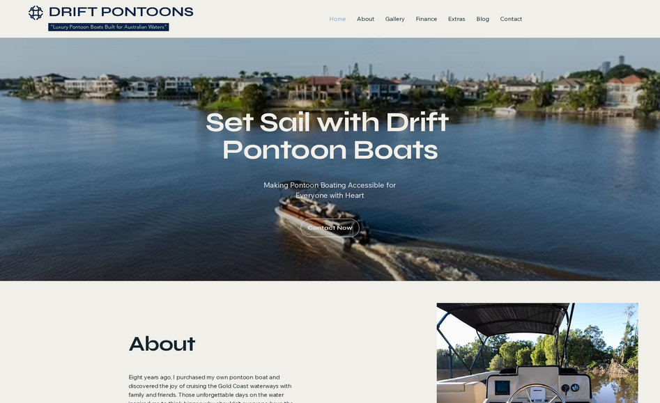 Drift Pontoon Boats: 