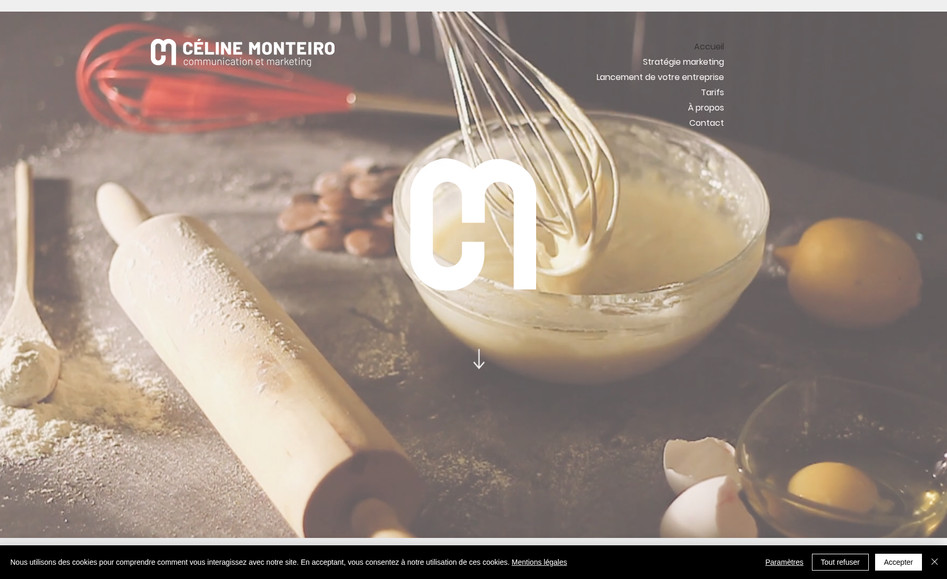 Céline Monteiro: Céline Monteiro, France
Création du site avec réservation des formations en ligne