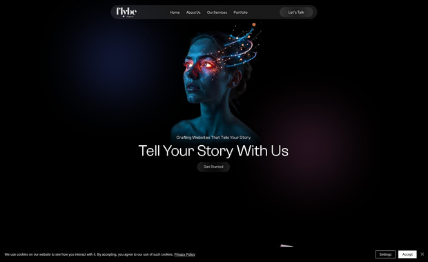 Flybe Digital: Our Business Website is built with Custom CSS, CMS and Velo from scratch