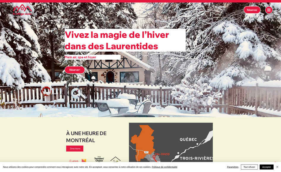 Le Village Suisse: Design de site avancé
prise de rendez-vous
site web custom 
Design modern et professionnel