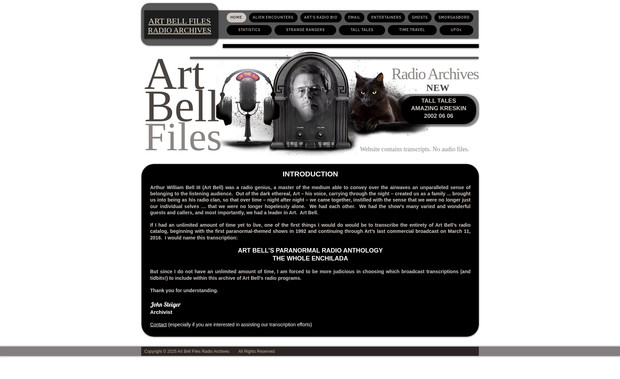 Art Bell Files: 