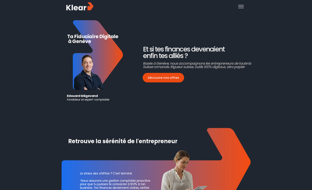 Klaro Conseils: Branding
Logo
Garphic identity
Website in UX design (user experience & ergonomy)
SEO (search engine optimisation) 