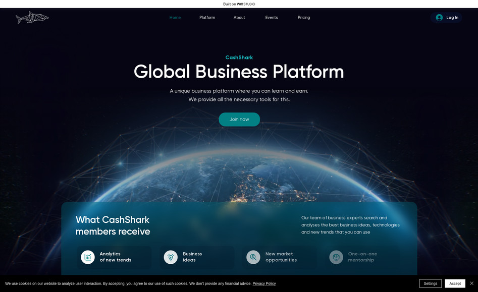CashShark: Global Business Platform