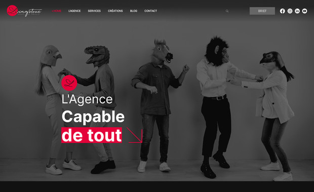 Livingstone: SITUÉE À SAINT-DENIS DE LA RÉUNION,
LIVINGSTONE EST UNE AGENCE DE COMMUNICATION 360° qui se distingue par sa capacité à transformer CHAQUE DÉFI EN OPPORTUNITÉ.