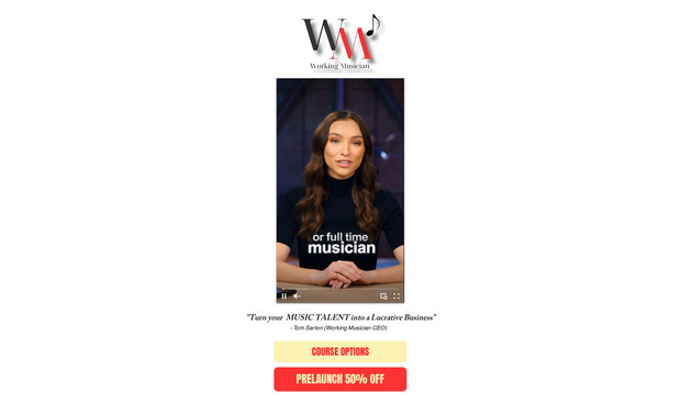 Working Musician: Its a Wix classic editor site in which plans are listed and online payment is accepted. Design from scratch. 