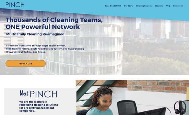 Pinch.cleaning: National Property Management cleaning service. 