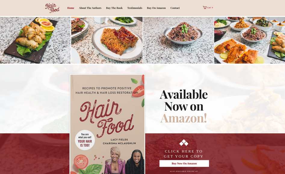 Hair Food Book Website: undefined