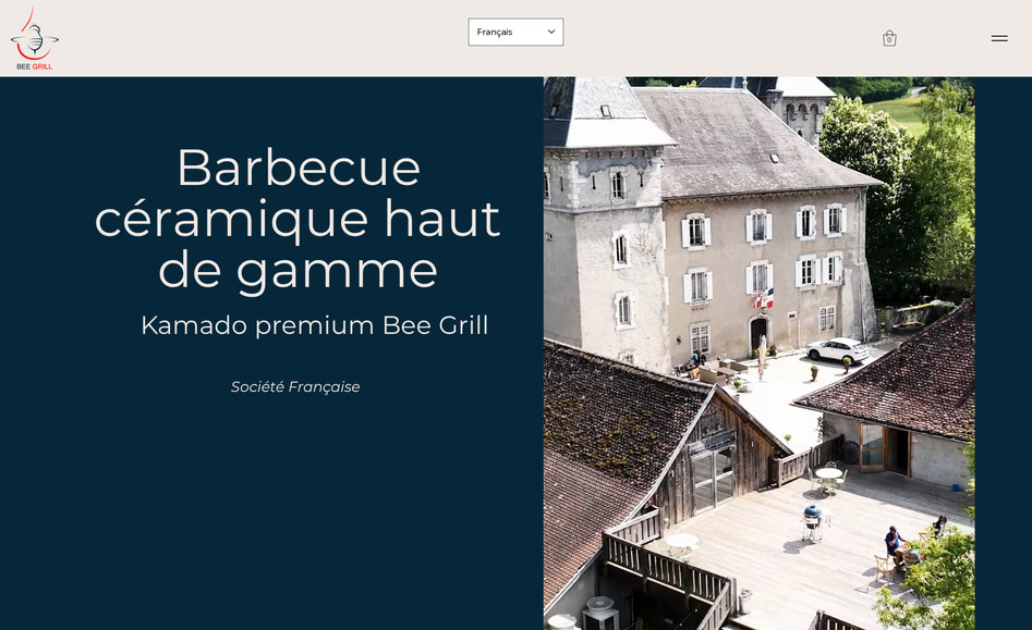 E-Boutique Premium & Plateforme Culinaire pour Bee Grill: Le projet Beegrill.fr est une plateforme E-commerce haut de gamme dédiée à la vente de barbecues céramiques de type Kamado. L'enjeu était de concevoir un site capable de refléter l'excellence de la marque (utilisée par des chefs étoilés) tout en offrant une expérience d'achat fluide, de la découverte technique à la transaction finale.

Cette réalisation s'appuie sur une infrastructure technologique de pointe :

Design de Qualité & UI "Luxe" : Création d'une identité visuelle forte, utilisant des codes graphiques élégants et épurés. L'interface a été conçue pour valoriser la noblesse des matériaux (céramique, inox) et la précision de la cuisson, offrant une navigation immersive et rassurante pour des produits à forte valeur ajoutée.

Architecture CMS & Collections Dynamiques : Le site gère un catalogue complexe grâce aux Collections Wix. Cette structure permet de piloter dynamiquement les fiches produits (Kamados XL, Mini, accessoires), mais aussi de gérer une section "Recettes de Chefs" et un annuaire d'ambassadeurs étoilés. Ce système garantit une mise à jour simplifiée et une cohérence visuelle sur l'ensemble du site.

Développement Velo & JavaScript : Pour enrichir l'interactivité, j'ai utilisé Velo by Wix et du code JavaScript sur mesure. Cela a permis d'optimiser le tunnel de commande, d'intégrer des fonctionnalités de cross-selling intelligentes pour les accessoires et de créer des pages de descriptifs techniques dynamiques qui s'adaptent selon les modèles choisis.

SEO & Performance E-commerce : Une stratégie de SEO technique a été déployée pour positionner la marque sur le segment du barbecue prémium. L'optimisation des temps de chargement (indispensable pour le taux de conversion) et une structure de balisage propre (données structurées pour les produits et recettes) assurent une visibilité maximale sur les moteurs de recherche.

Ce projet illustre ma capacité à créer des boutiques en ligne complexes, alliant un design institutionnel "Haut de Gamme" à des fonctionnalités E-commerce robustes et performantes.

Points forts techniques :

Wix Studio & Développement Velo (JS)

Architecture E-commerce complexe (Collections & Boutique)

SEO sémantique appliqué aux produits et recettes culinaires

Design UI/UX premium orienté conversion

Gestion dynamique d'ambassadeurs et contenus tiers (Chefs étoilés)