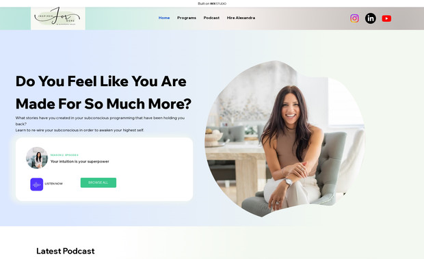 Alexandra Sauvé: Blog Website