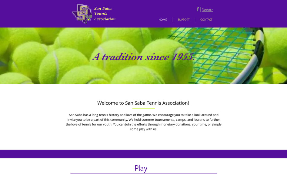 San Saba Tennis : 