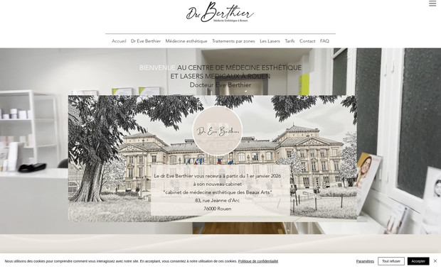 MÉDECINE ESTHÉTIQUE: Dr Berthier, cabinet esthétique.