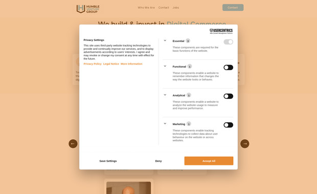 Humble Venture Group: This is my client Damodar Aros Mardones website. I designed the site on Figma first and then developed it on Wix, adding animations to enhance the user experience.