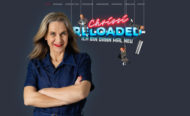 Chrissi Sokoll: Webdesign