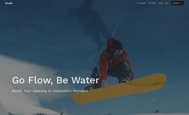 KOUKI: Designed By WIX STUDIO