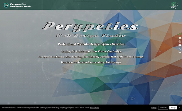 Perypeties Web Design Studio: Our Official Website