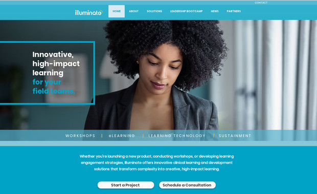 Illuminate: Illuminate is a life sciences clinical sales training and development agency for the pharmaceutical industry.