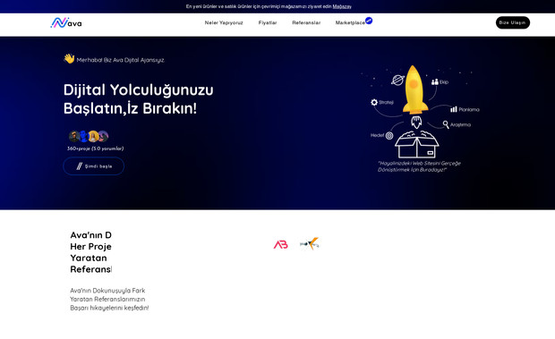 Ava Ajans: web sitemizde, estetik estetik ve modern bir tasarım sunarak markamızın dijital dayanıklılığı güçlendi. Kullanıcı dostu yazılım tasarımıyla hem görselliği hem de ön planda tutulur. Web sitelerinde SEO uyumlu altyapılar oluşur, arama motorlarında görünümleri artırılır