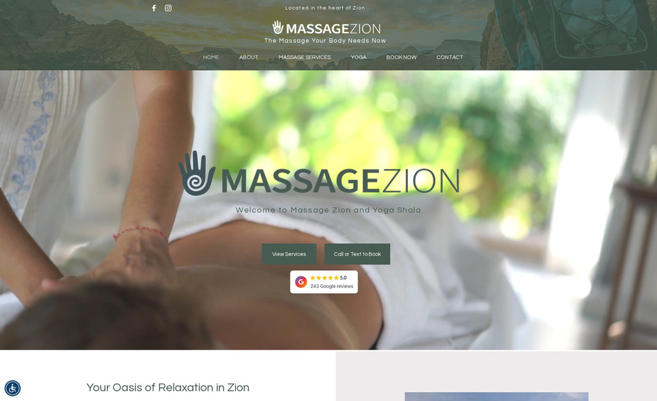 Massage Zion: undefined