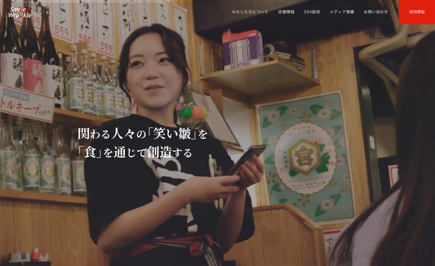 Smilewrinkle: ホームページリニューアル