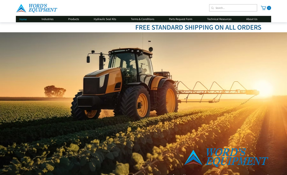Word's Equipment: We implemented the non-standard store pages, to give custom filtering functionality to the store, and custom product pages to showcase product details.