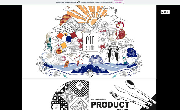 Pia Studio: Product Design Website

We created special design website with Wix.