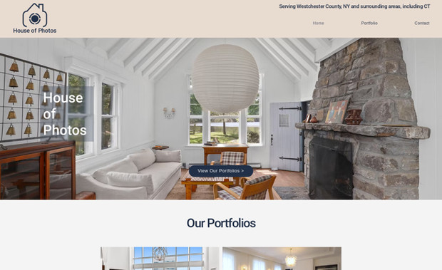 House of Photos: Reworked existing design, added Wix Portfolio, re-organized content, added content.
