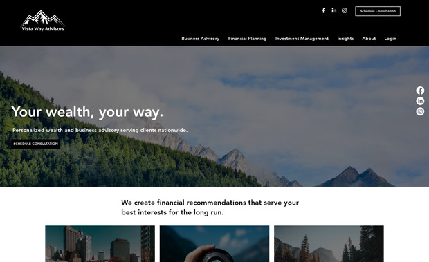 Vista Way Advisors: undefined