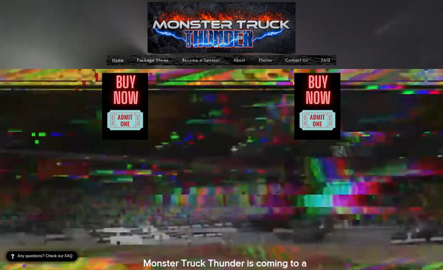MonsterTruckThunder: Built website for client
