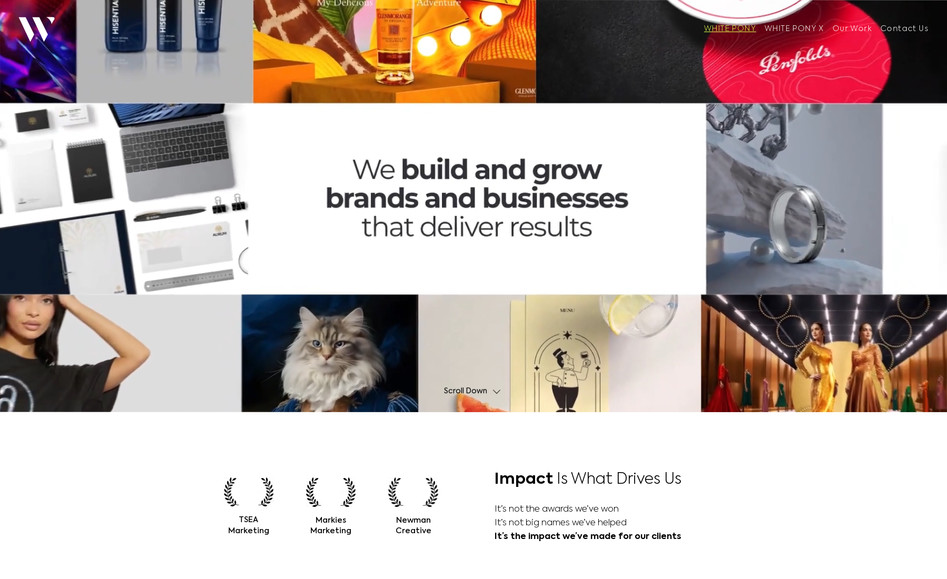 Whitepony: Whitepony is a branding and creative studio based in Malaysia. Whitepony wanted to showcase their client projects and services with modern layout and CMS. We used all the Wix Studio native features and Velo for custom slider for CMS.