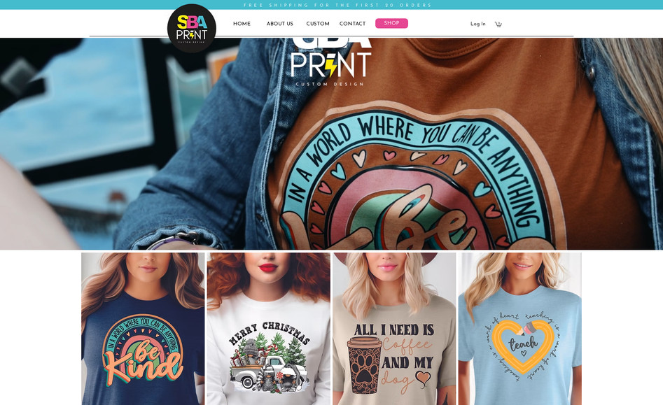 SBA Print: Web Design