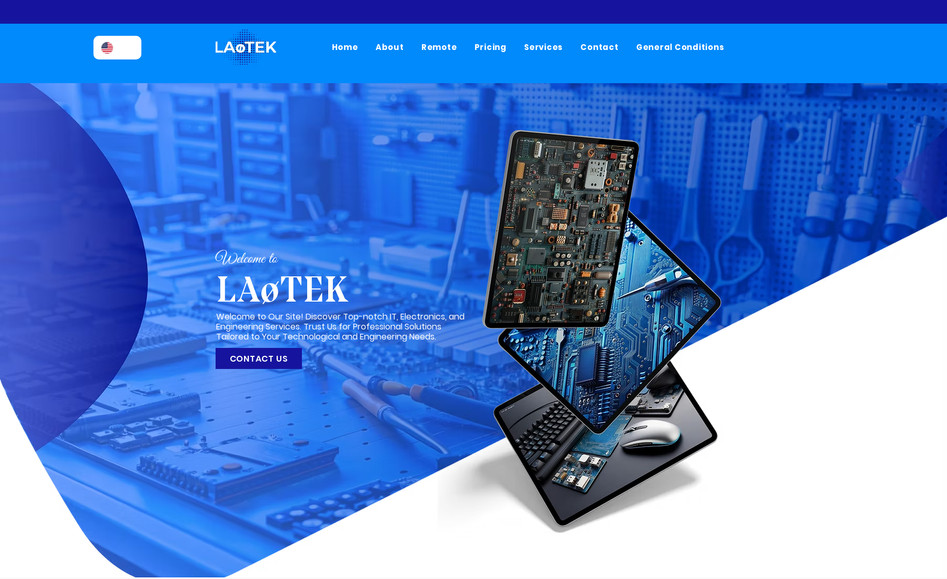 LAøTEK: I have done this Wix Website with custom graphics and premium stock images. I have never used any template its my design.

Thanks 