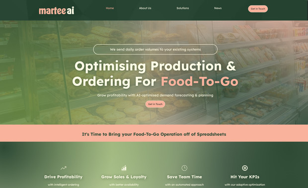 martee ai: Full Website Design & Build