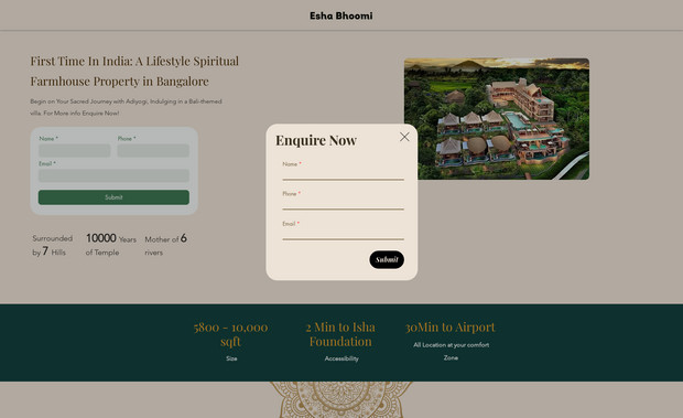 Esha Bhoomi : undefined