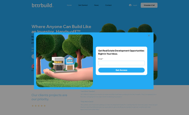 bttrbuild: bttrbuild home or investment property  website 