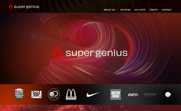 super genius: New site design and build